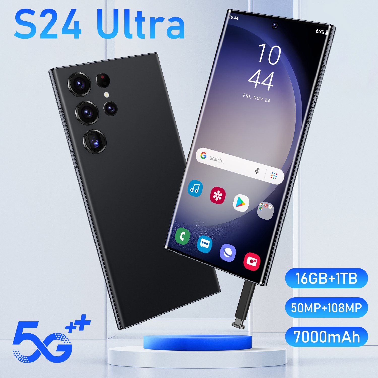 Original Android13 s24 ultra phone Smartphone 16+1TB Mobile Phone Cell Gaming Phone 5G smartphone 3G&4G smartphone